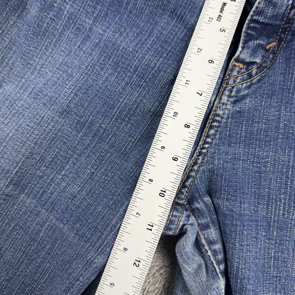 Levis 512 Perfectly Slimming Boot Cut Jeans Womens 30x27 Blue Medium Wash - Picture 8 of 15